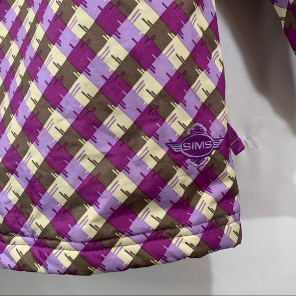 SIMS Hooded Snowboarding Coat (Girls Medium) - Picture 9 of 13